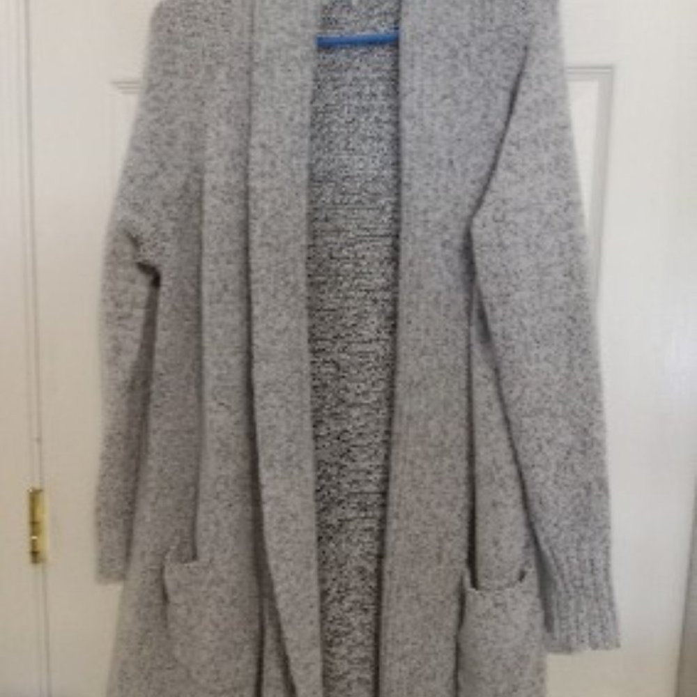 WOMEN GRAY CARDIGAN